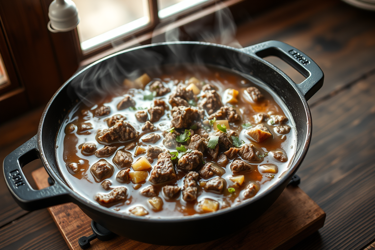 The Story of Ground Beef Soup